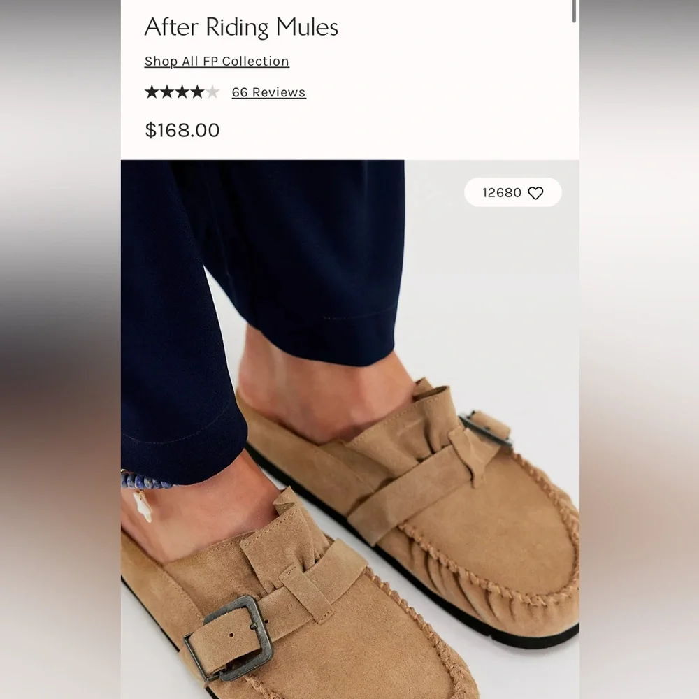 Free People After Riding Mules Slip-On Loafers - Picture 6 of 8